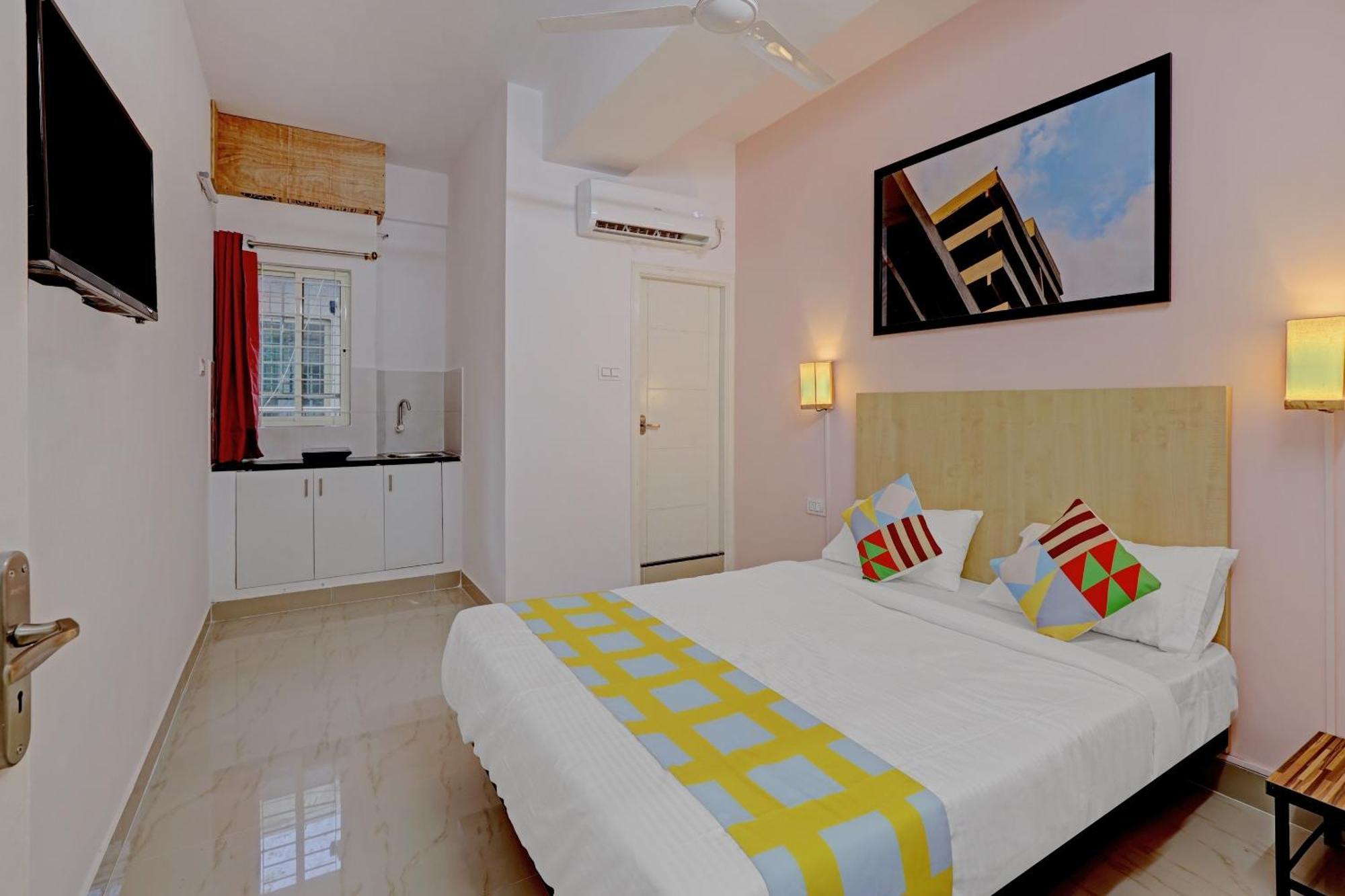 Hotel O Home Compact Studio Kr Puram Near Phoenix Marketcity Bangalore Eksteriør bilde